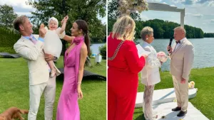 Paulina Rzeźniczak pokazała prywatne kadry ze ślubu mamy! Internauci: „Z mamy to niezła laska” (FOTO) Paulina Rzeźniczak pokazała prywatne kadry ze ślubu mamy! Internauci: „Z mamy to niezła laska” (FOTO)
