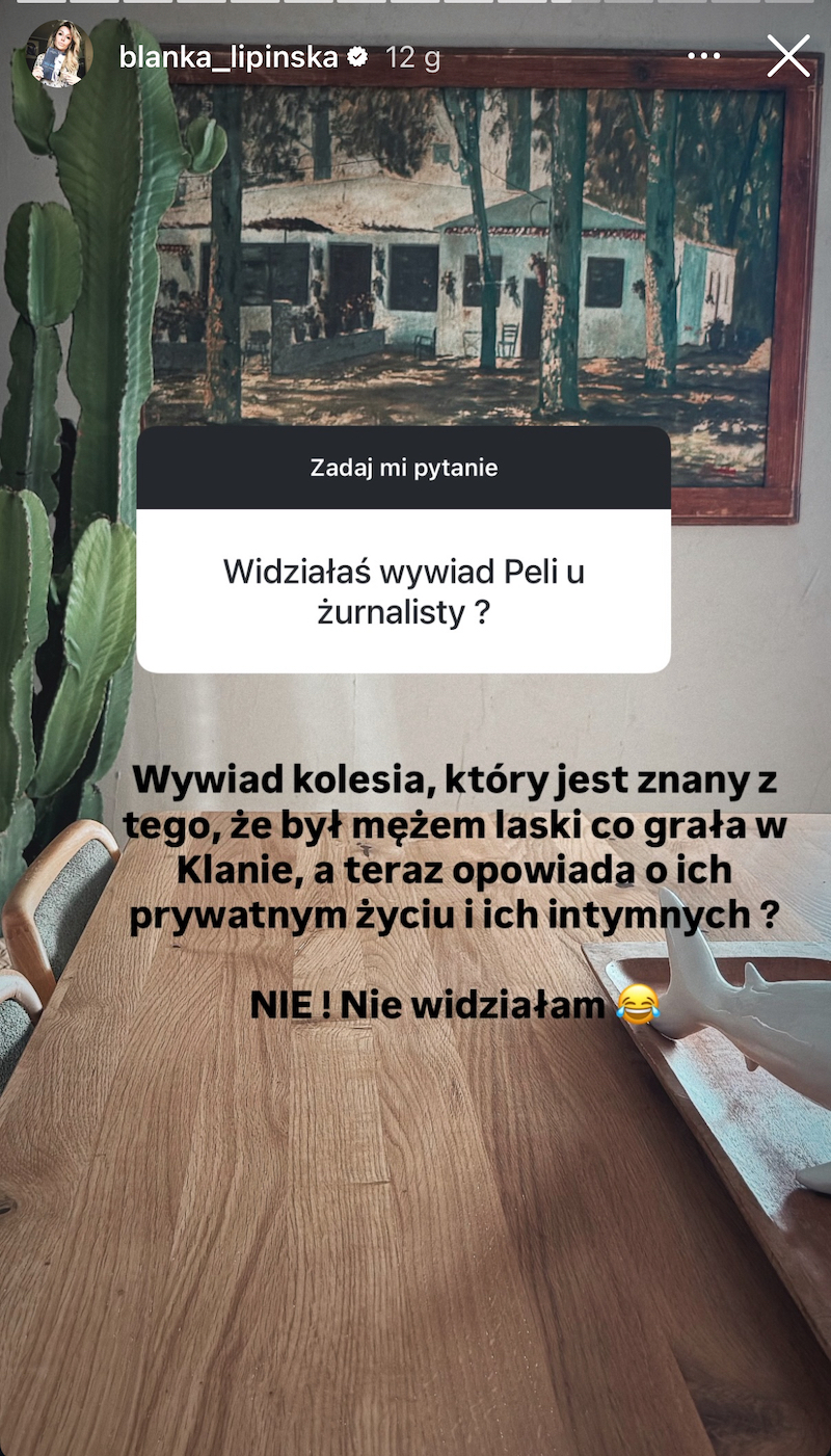 Balnka Lipińska, fot. Instagram