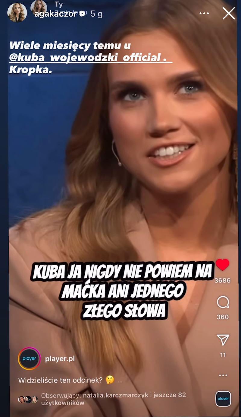 Agnieszka Kaczorowska, fot. Instagram