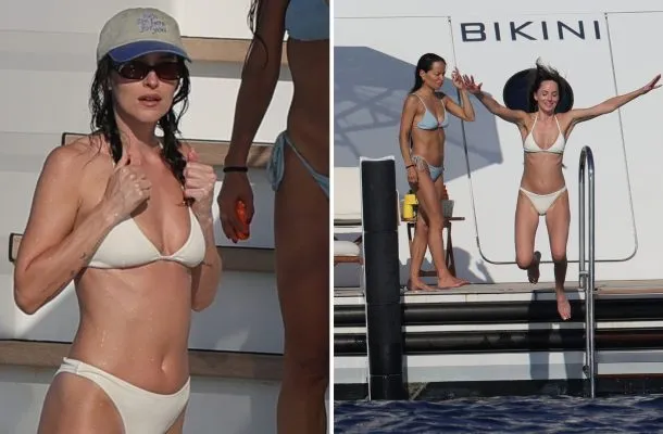 Dakota Johnson relaksuje się na Ibizie. Wciąż ma figurę jak w „50 twarzach Greya”?!