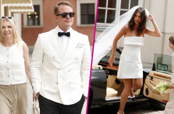 Syn Marioli Bojarskiej-Ferenc WZIĄŁ ŚLUB! Suknia panny młodej była wielkim zaskoczeniem! (FOTO)