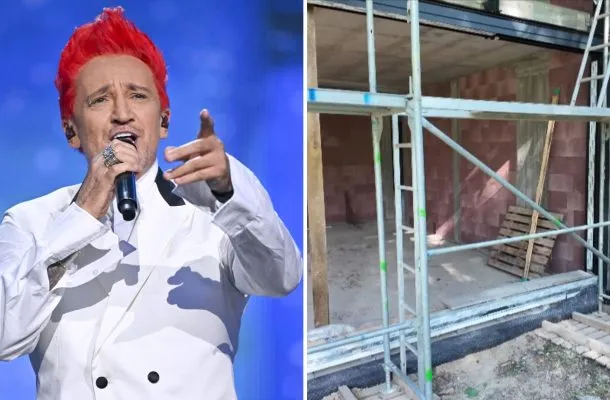 Michał Wiśniewski wciąż buduje dom w Łosiu. Remonty willi trwają potwornie długo