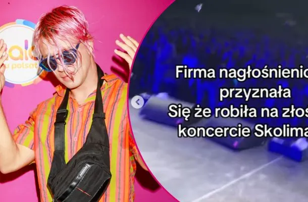 Skolim nagle przerwał koncert we Wrześni. „Tu się nie da grać. Tu jest ku**a dno!”