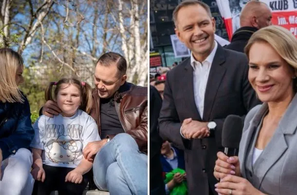Karol Nawrocki z dala od polityki. Tak spędza czas z żoną i córką