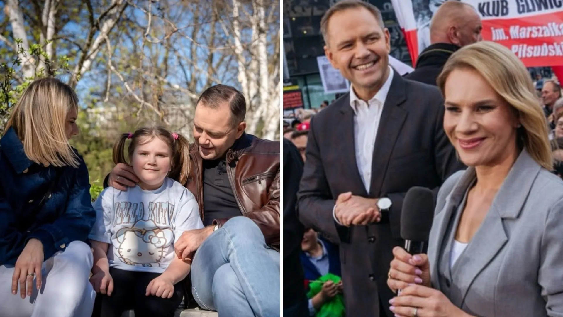 Karol Nawrocki z dala od polityki. Tak spędza czas z żoną i córką