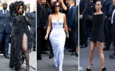 Plejada gwiazd na paryskim pokazie Balenciagi. Anielska Kim Kardashian, singielka Katty Perry, Lauren Sanchez…(FOTO)