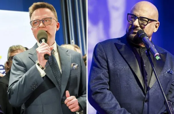 Niezręczne pytanie w „Szkle kontaktowym”. Zapytali Gąsowskiego o Hołownię…