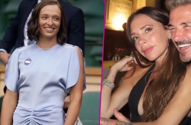 Iga Świątek wystąpiła w sukience Victorii Beckham. Reakcja projektantki mówi wszystko