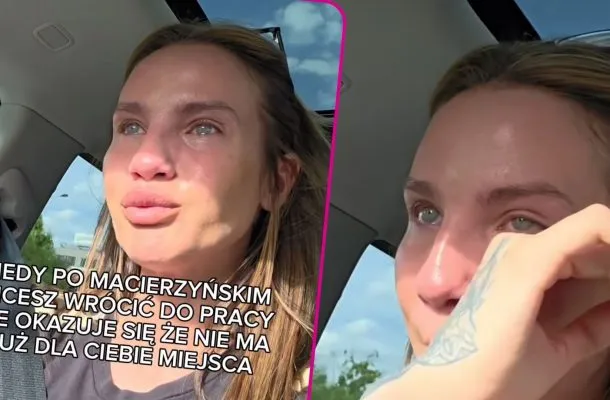 Karolina Gilon we łzach po zwolnieniu z Polsatu. Nagranie trafiło do sieci (WIDEO)
