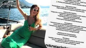 Sandra Kubicka wrzuciła ogłoszenie o pracę. Internauci zażenowani warunkami zatrudnienia Sandra Kubicka wrzuciła ogłoszenie o pracę. Internauci zażenowani warunkami zatrudnienia