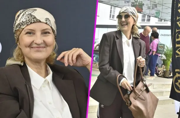 Rozpromieniona Izabela Kuna na „Festiwalu Dwa Brzegi”! Spektakularnie połączyła elegancję i wygodę (FOTO)