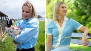 Marta Nawrocka w fantastycznej stylizacji. Podbiła obłędny kolor oczu! Marta Nawrocka w fantastycznej stylizacji. Podbiła obłędny kolor oczu!