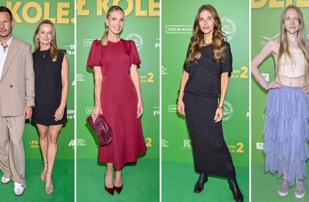 Gwiazdy na premierze filmu „O psie, który jeździł koleją 2”! Skromna Izabela Janachowska, Mateusz Banasiuk z siostrą (FOTO)