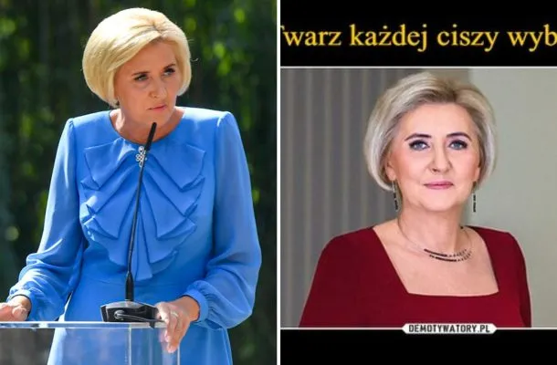 Agata Duda zadrwiła z samej siebie. Pokazała przezabawne memy!