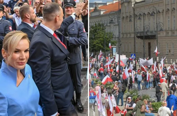 Tak Polacy świętowali wybór nowego prezydenta. Co za tłumy! ZDJĘCIA