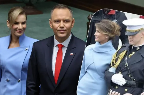 Marta Nawrocka w przepięknej kreacji  na zaprzysiężeniu męża. Zainspirowała się Melanią Trump i Jacqueline Kennedy