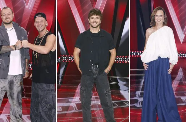 Spotkanie z trenerami i prowadzącymi „The Voice of Poland”: Margaret w dresie, a Michał Szpak odsłonił klatę