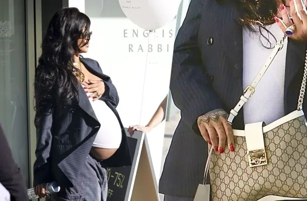 Rihanna przygotowuje wyprawkę przed porodem! Udała się na zakupy do Beverly Hills