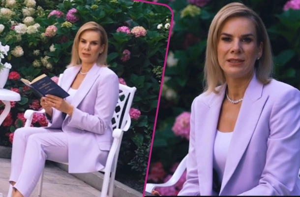 Ekspertka nie zostawiła suchej nitki na stylizacji Marty Nawrockiej; „Efekt lat 80”