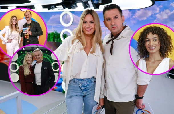 Plejada gwiazd w „Halo Tu Polsat”! Zakochani Edyta i Cezary Pazurowie, rozśpiewani Kajra i Sławomir