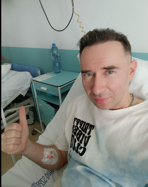 Łukasz Gesek walczy o zdrowie. Trafił do szpitala i przeszedł operację