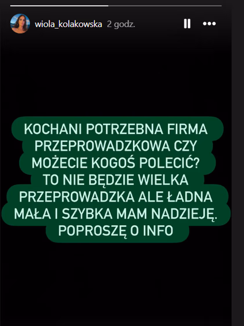 „Ładna, mała i szybka” przeprowadzka Violi. Nowy adres blisko Karolaka!