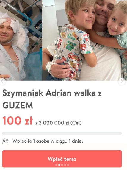 Adrian Szymaniak ze „Ślubu od pierwszego wejrzenia” wyszedł ze szpitala po kolejnej operacji! Czekało na niego wyjątkowe powitanie