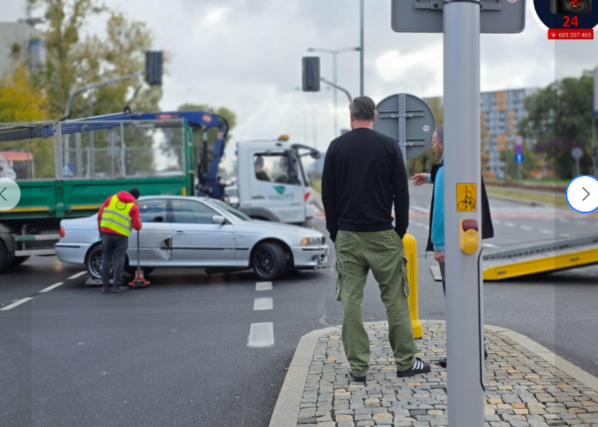 Chwile grozy na warszawskich ulicach! Marcin Prokop uczestniczył w kolizji