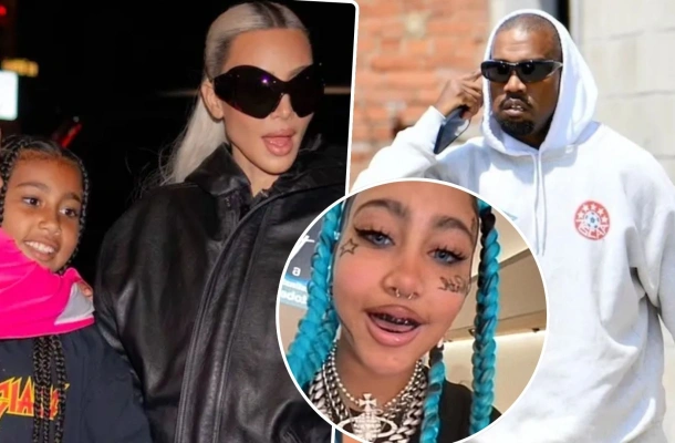 Kanye West grozi Kim Kardashian sądem. Wszystko przez szokujący wizerunek 12-letniej North