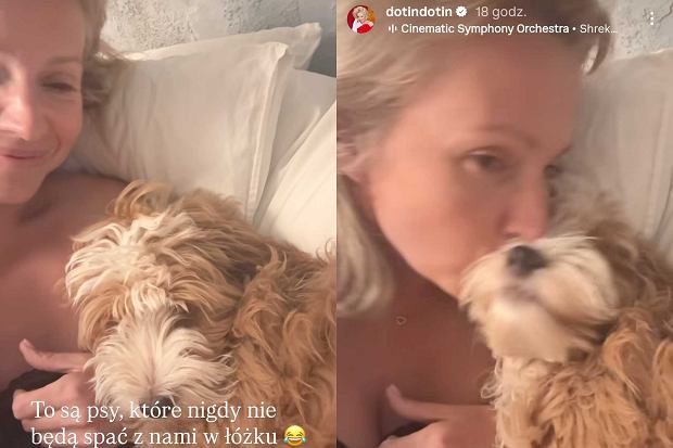 Dorota Szelągowska i pieski 
