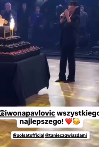 Produkcja „TzG” postarała się na 63. urodziny Pavlovic! Naprawdę to zrobili na chwile przed wejściem na wizje!