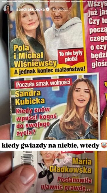 Sandra Kubicka, fot. Instagram