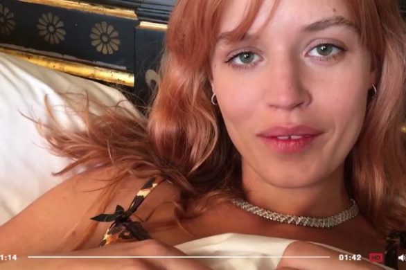 Georgia May Jagger i jej wielka wpadka w kalendarzu adwentowym Love [VIDEO]