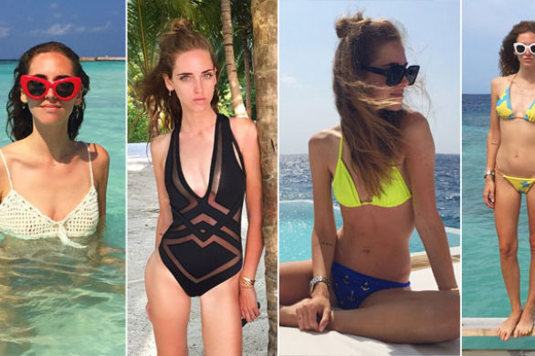 Chiara Ferragni na Malediwach – zobaczcie stroje kąpielowe