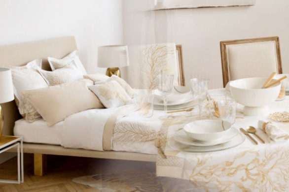 Zara Home White & Gold – Jesień 2016 w bieli i złocie w wystroju wnętrz
