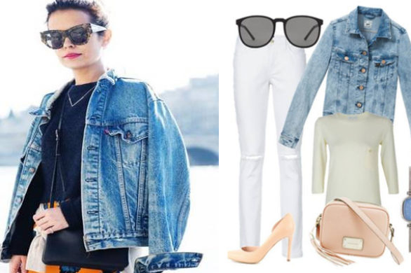 Modne kurtki dżinsowe – 4 stylizacje na wiosnę 2016