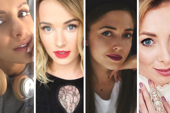 Blogerki modowe na swoich instagramowych profilach (INSTA)
