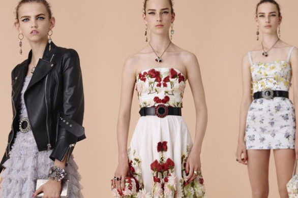 Kwiaty w kolekcji Resort 2016 od Alexandra McQueena (FOTO)