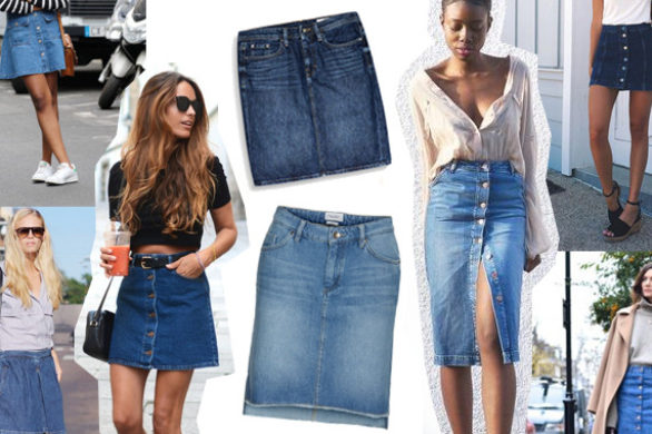 Pomysł na stylizacje: Spódniczka jeansowa na dwa sposoby (FOTO)