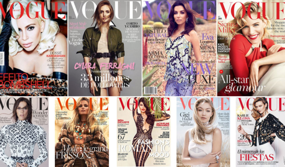 Najlepsze okładki magazynu Vogue z 2015 roku (FOTO) Najlepsze okładki magazynu Vogue z 2015 roku (FOTO)