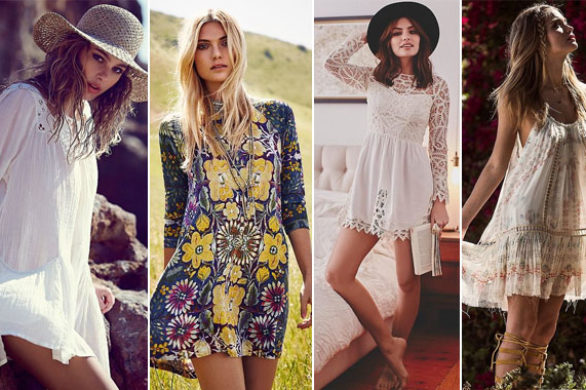 Krókie sukienki w stylu boho od Free People (FOTO)