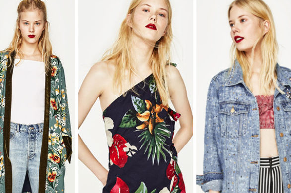 Zara TRF Flowers Flowers – 10 nowości w kwiaty na wiosnę 2017