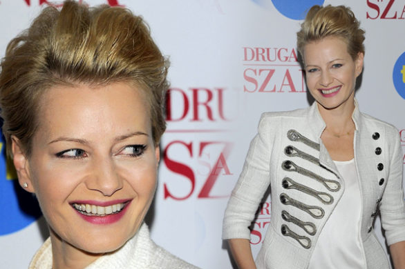 Małgorzata Kożuchowska zachwycała w białej marynarce (FOTO)