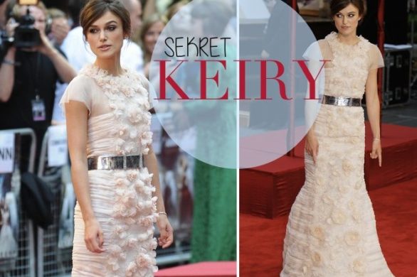Keira Knightley nie powiedziała całej prawdy o swojej sukni