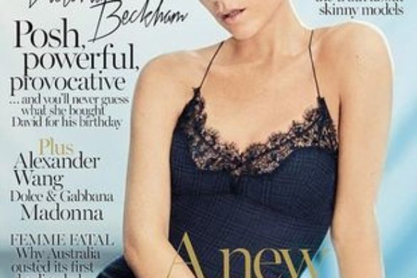 Victoria Beckham na okładce wrześniowego Vogue’a Australia