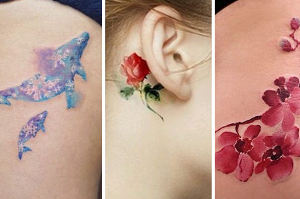 Zakochacie się w tatuażach akwarelowych! Musicie je zobaczyć