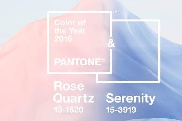 Oto kolory roku 2016 wg Pantone – Rose Quartz i Serenity