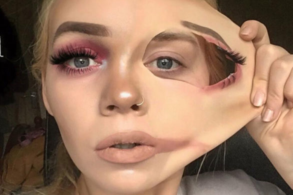 Makijaż peel off hitem Instagrama! Zobaczcie same! (FOTO)