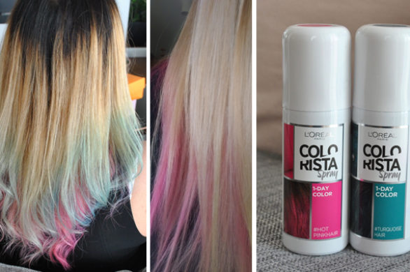 L’Oréal – Colorista Spray – 1-DAY COLOR – kolorowe włosy w 5 minut! [TEST]