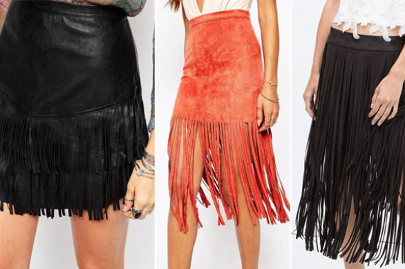 Spódnice z frędzlami – hit tego sezonu – przegląd sieciówek